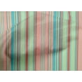 thumbnail image 3 of oneOone Tissu Popeline de Coton Multicolore Rayé Décor Tissu Imprimé BTY 42 Pouces de Large, 3 of 3