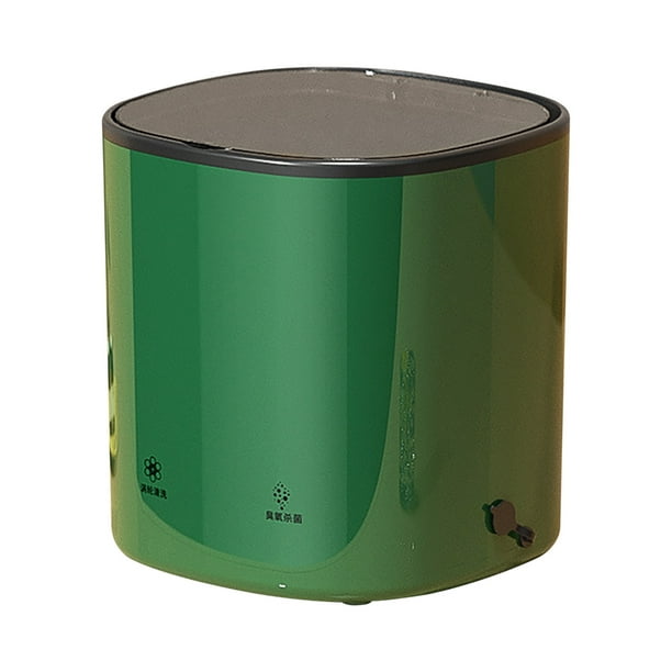 Fiudx Lavadora Portátil de Ropa Interior, Diseño Compacto, Vibración de Alta Frecuencia, Ideal para Viajes, Tecnología de Luz Azul, Lavadora Turbo Portátil, Uso Doméstico o Comercial, Tamaño 20 X 20