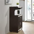 thumbnail image 4 of Modern Indoor Furniture Microwave Kitchen Cart, 4 of 5