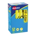thumbnail image 1 of 12 Marcatextos Plumon Resaltdor Avery 2400 Amarillo Neon Fluorescente Papeleria Oficina Papel, 1 of 1