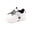Black, variant on Boys Slip On Shoes Casual Sneakers Breathable Lightweight Sports Shoes for Kids Girls Indoor Outdoor Training Running Walking Shoes Black