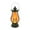Style #D - 7.48 Inch, variant on 7.48 Inch Halloween Pumpkin Lantern with Flickering LED, Portable Jack-O-Lantern for Halloween, Vintage Halloween Lamp Handheld Lantern Oil Lamp for Halloween Decorations Indoor & Outdoor, Orange