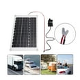 thumbnail image 6 of 50W Solar Panel Brushless Solar Power Water Pump Set Ultra-quiet Submersible Water Sprinkler Pool Pond Garden Fountain Decor ,High Quality Solar Fountain Water Pump Kit - SOLAR PANEL_W, 6 of 7