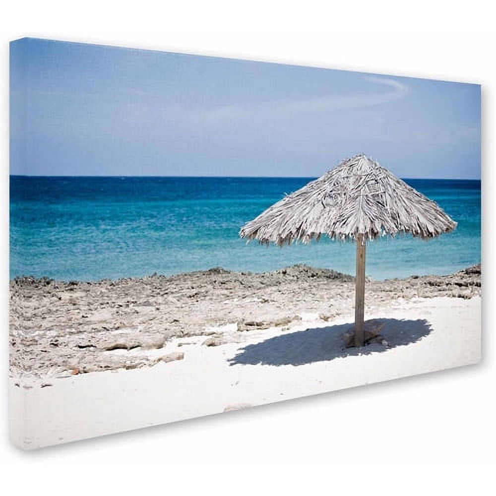 Trademark Fine Art "Aruba Umbrella" Canvas Art by Yale Gurney