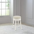 thumbnail image 4 of Hillsdale Furniture Tillman Wood Backless Counter Height Swivel Stool, White, 4 of 5