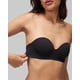 thumbnail image 2 of Sostén Halobliss Balconette Sin Tirantes con Aros Negro 32B, 2 of 6