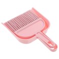 thumbnail image 2 of Small Broom And Dustpan Set dusts Pan And Brush Set Hand Mini Broom And Dustpan Set For Tabletop Keyboards Clean Pet Cages Pink, 2 of 8