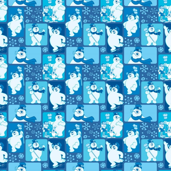 Frosty the Snowman Pattern Premium Roll Gift Wrap Wrapping Paper