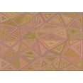 thumbnail image 1 of Ahgly Company Machine Washable Indoor Rectangle Transitional Orange Area Rugs, 8' x 12', 1 of 7