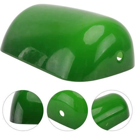 Green Glass Bankers Lamp Shade Replacement Antique Traditional For Living Room Bedroom Library Banker Canada Green Glass Bankers Lamp Shade, How To Remove Bankers Lamp Shade