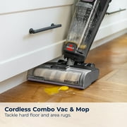 BISSELL CrossWave OmniEdge, Cordless, Wet Dry Vacuum, for Tile, Sealed Wood Floors, Laminate, and Area Rugs, Zero Gap Technology, Easy Cleaning, Two Tank Technology, 4125W