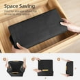 thumbnail image 2 of SAMFIT Large Laundry Hampe,80L (21.1 Gal) Bamboo Handles, Waterproof Clothes with Breathable Mesh, Foldable Hamper Portable Storage for Laundry Room, Dorm, Travel, and Camping., 2 of 7