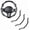 White, variant on Carlikeit Carbon Fiber Steering Wheel Cover 3-Piece Snap-On Set, Glossy Black Non-Slip Steering Wheel Protector, Universal Fit for 14.5–15 Inch Car Steering Wheels, Interior Accessory