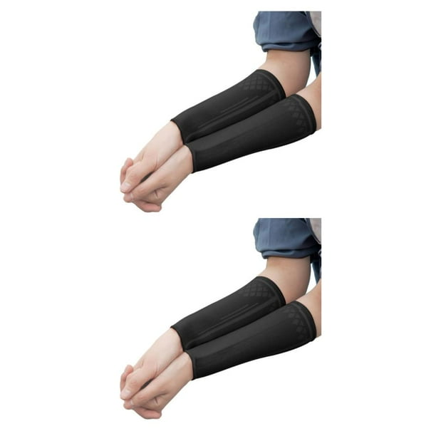 Toystoory 2 piezas de coderas deportivas, manga de brazo de compresión, muñequera Type2 NO2