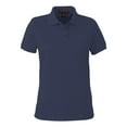 thumbnail image 4 of Harriton M205W Women's Valiant Cotton Snag Protect Polo-Dark Navy-XL, 4 of 6
