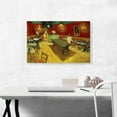 thumbnail image 2 of ARTCANVAS The Night Cafe 1888 Canvas Art Print by Vincent Van Gogh - Size: 26" x 18" (0.75" Deep), 2 of 9