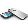 thumbnail image 5 of NAKEDCELLPHONE SILVER SLIM TOUGH SHIELD MATTE ARMOR HYBRID CASE COVER SKIN FOR APPLE iPHONE 6 (4.7"), 5 of 6