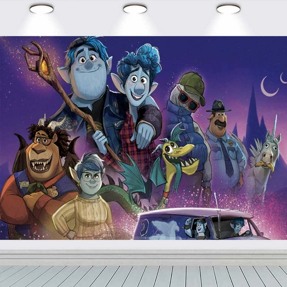 Onward Taspestry Wall Decor Birthday Banner Backdrop Background Party Supplies Taspestry Poster