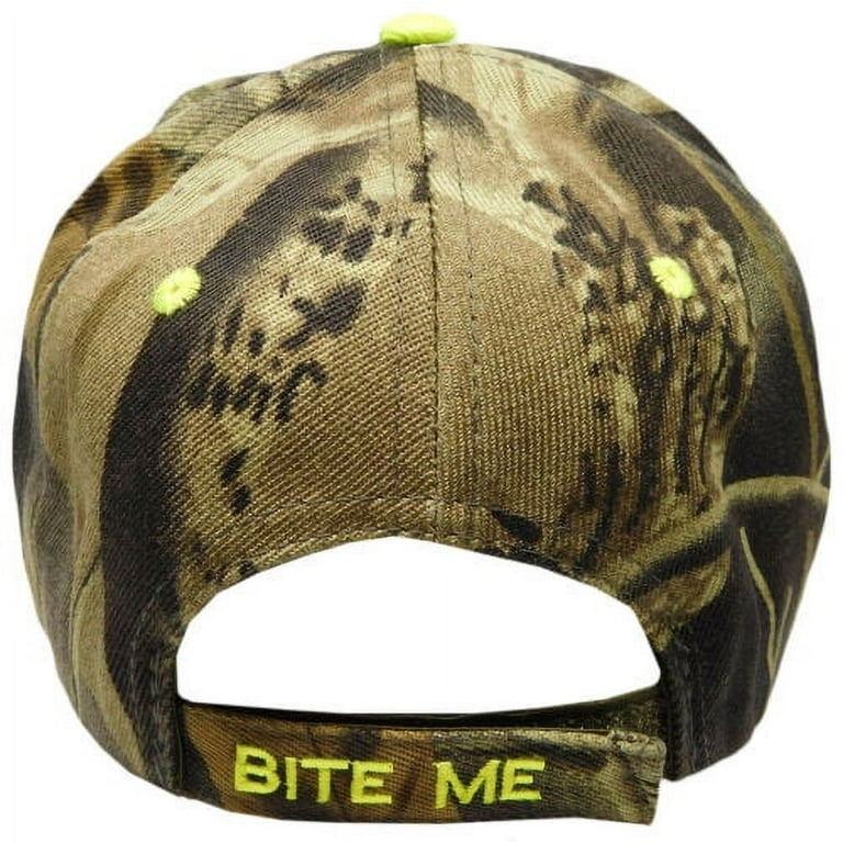 Camouflage Fishing Hat With Fishing Lures Attached Stock Photo - Download  Image Now - Fishing, Brown, Camouflage Clothing - iStock