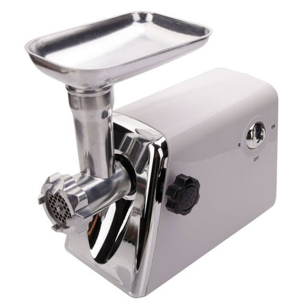 Meat Grinder for Kitchen, Multifunctional Electric Meat Grinders for Home Use, White 1300W Domestic PKWQ159-1 Sausage Maker Meat Grinder Machine (US