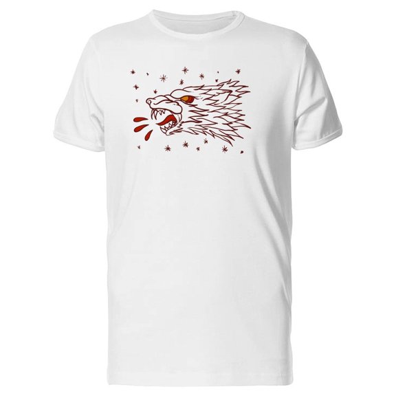 Tattoo Of Wolf Head Tee Men's -Image by Shutterstock