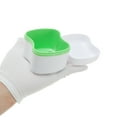 thumbnail image 3 of Unique Bargains 1 Set Braces Box Denture Bath Case Cup with Denture Cleaner Brush Green, 3 of 5