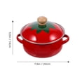 thumbnail image 4 of Casserole Émaillée pour la Maison, Marmite Décorative avec Couvercle, 4 of 9