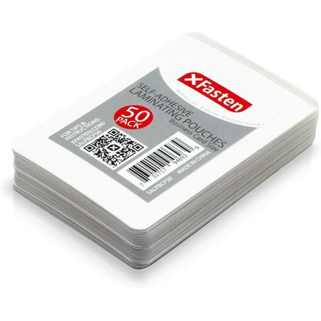 laminating self business pouches xfasten sealing mil pouch hard pack cards card