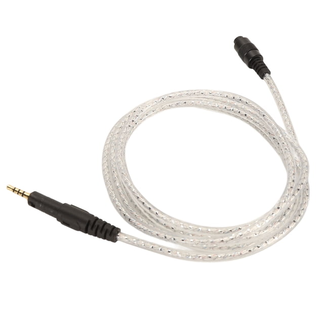 Headphone Sound Cable, Plug And Play Noise Reduction Replacement Sound Upgrade Cable With 2.5mm 3.5mm 4.4mm Plug For ATH M50X For ATH M70X