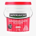 thumbnail image 1 of Impermeabilizante Impercaucho Siliconado y Mejorado 40m2 a dos manos 12A Blanco 19L, 1 of 2