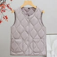 thumbnail image 3 of Gaexia Vest for Women Dressy,Lightweight Warm Vest Outerwear Casual Sleeveless Jacket for Women Layering Everyday Wear Comfortable Soft Fabric V-Neck Design Versatile Styling, 3 of 5