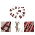 thumbnail image 6 of LABSERRON Decorative Banner Merry Christmas Linen Flag 1Pc 98.4X4.7X1.9In, 6 of 10