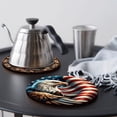 thumbnail image 4 of PEONAVET A Coaster Cup Mat Event Party Restaurant Tableware Insulation Tea Cup Mat Non-slip Cup Mat, 4 of 9