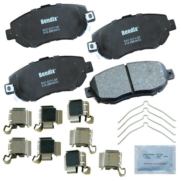 Bendix Brakes Disc Brake Pad Set Fits select: 2002-2010 LEXUS SC, 2001-2005 LEXUS IS