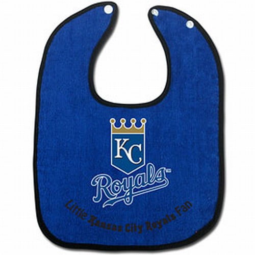 Kansas City Royals Deux Tons Snap Baby Bib