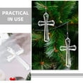 thumbnail image 5 of Raindrops Transparent Easter Cross Decorations Set of 2 - Spring Holiday Home Decor, 5 of 8