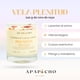 thumbnail image 5 of Velas Aromáticas Fuwu Mandarina Mango con Cuarzos Naturales y Hierbas de Olor, 5 of 5