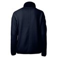thumbnail image 3 of Women's Cutter & Buck Navy Cleveland Indians Cooperstown Collection Cascade Eco Sherpa Full-Zip Fleece Jacket, 3 of 3