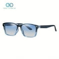 thumbnail image 2 of Small Retro Square Shades - High-Quality Polarized Lenses, Lightweight TR90 Frame, Adjustable Size, Ocean-Inspired Lens - Classic Rectangle Shape, Designed for Men, Compact Size, Unique Blots Pattern, 2 of 5