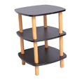 thumbnail image 4 of Luzkey Side Table Bedside Small Square Table,3 Tier Density Board ,Storage Assembly,Sofa Side Table End Table for Living Room,Office Black, 4 of 8