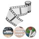 thumbnail image 3 of 1 Roll of Scrapbook Tape for Craft Paper Tape Decorative Tape Film Printing Paper Tape Decoration, 3 of 4