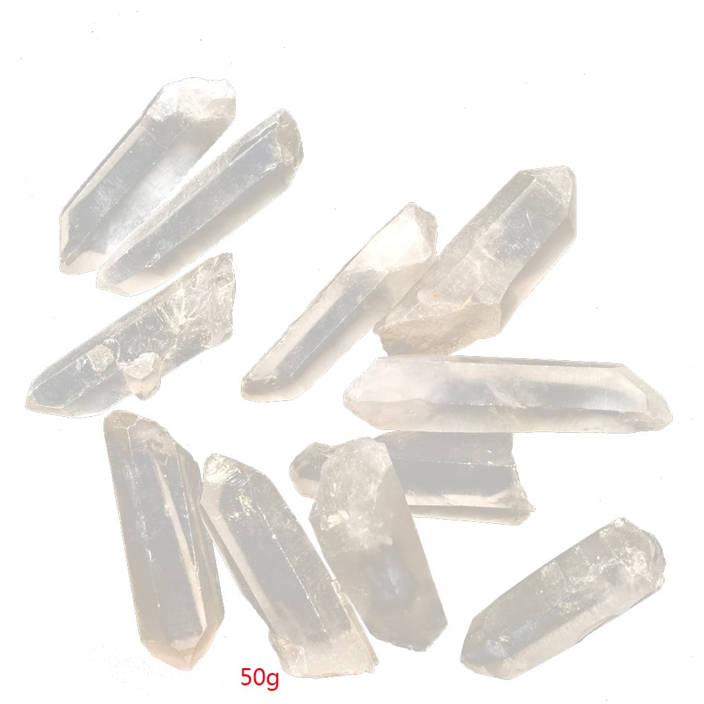 453g 1lb Lot Tibet Natural Clear Quartz Crystal Points Wand Specimen