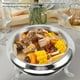 thumbnail image 4 of JUEGO DE BUFFET DE PLATO DE FROTAMIENTO DE ACERO INOXIDABLE, JUEGO DE BUFFET PARA SERVIDORES DE BUFFET, ESTUFA DE BUFFET REDONDA DE CALENTAMIENTO RÁPIDO PARA BUCHETE DE BODAS, 4 of 7