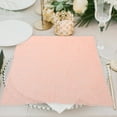 thumbnail image 2 of Cotton and Linen Solid Color Napkins Western Restaurant Placemats Party Decoration Tablecloths Kitchen Japanese 10pcs/pack (beige) Comfortable Dining Pink Dinner, 2 of 6
