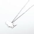 thumbnail image 2 of 1pcs USA Map Necklace, North America Country Topographic Map, 2 of 2