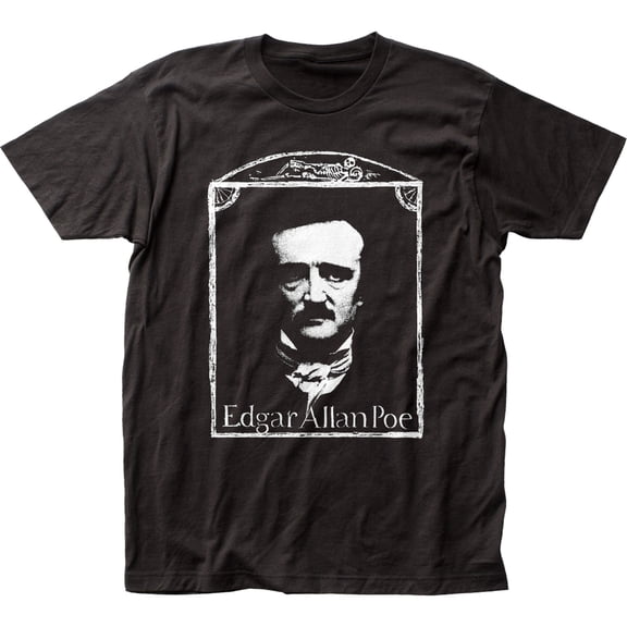 Edgar Allan Poe Fitted Jersey T-Shirt