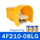 thumbnail image 3 of Válvula de Pedal neumática Control de cilindro interruptor 4F210-08L FV320 marcha atrás FV420 4F210-08L dos posiciones cinco enlaces, 3 of 5