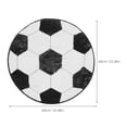 thumbnail image 2 of Luxshiny Alfombra De Deportiva Con Patrón De Fútbol Para Y Dormitorio Original, 2 of 6