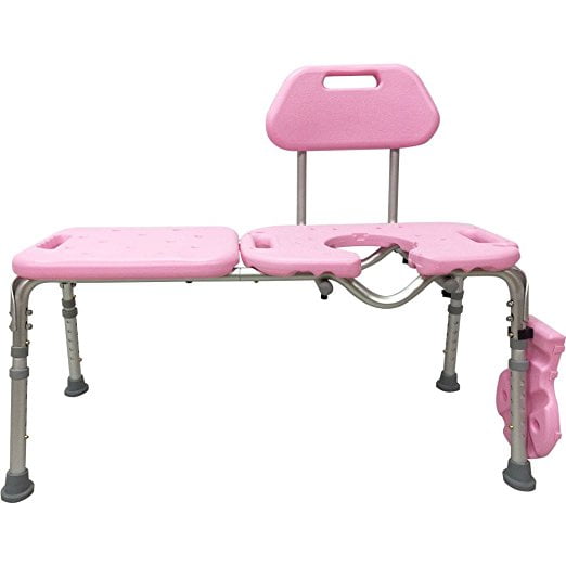 Bath Transfer Bench with CUTOUT Deluxe ALLACCESS for Tub and Shower