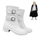 thumbnail image 1 of Zapatos blancos de anime, zapatos blancos de anime, botas de cosplay, botas de tubo medio de cuero PU, muy recomendables, 1 of 9